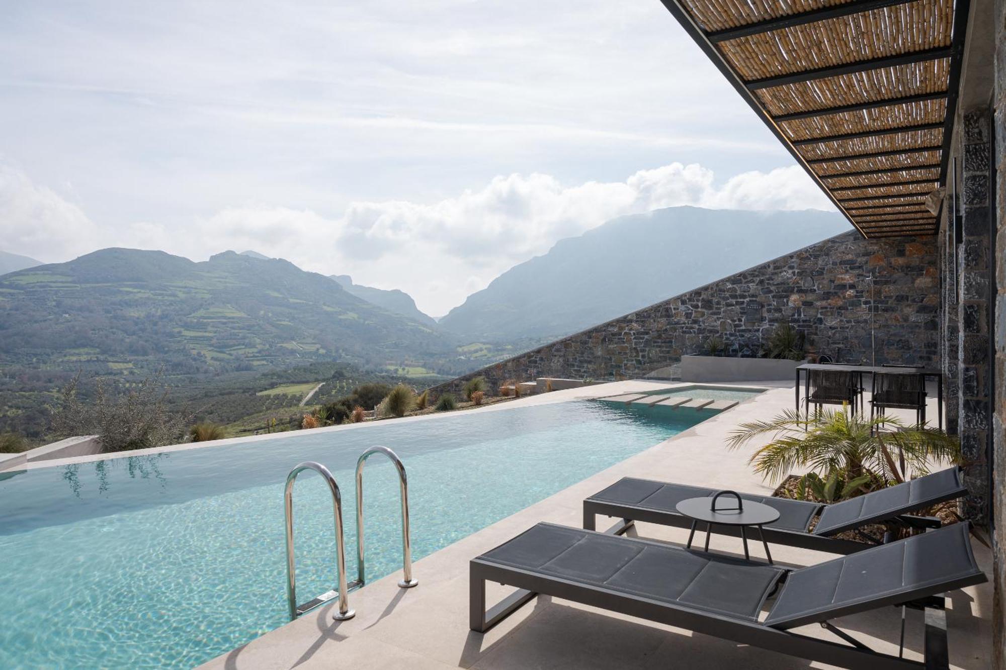 Neromai Cave Luxury Villas Koxare ภายนอก รูปภาพ