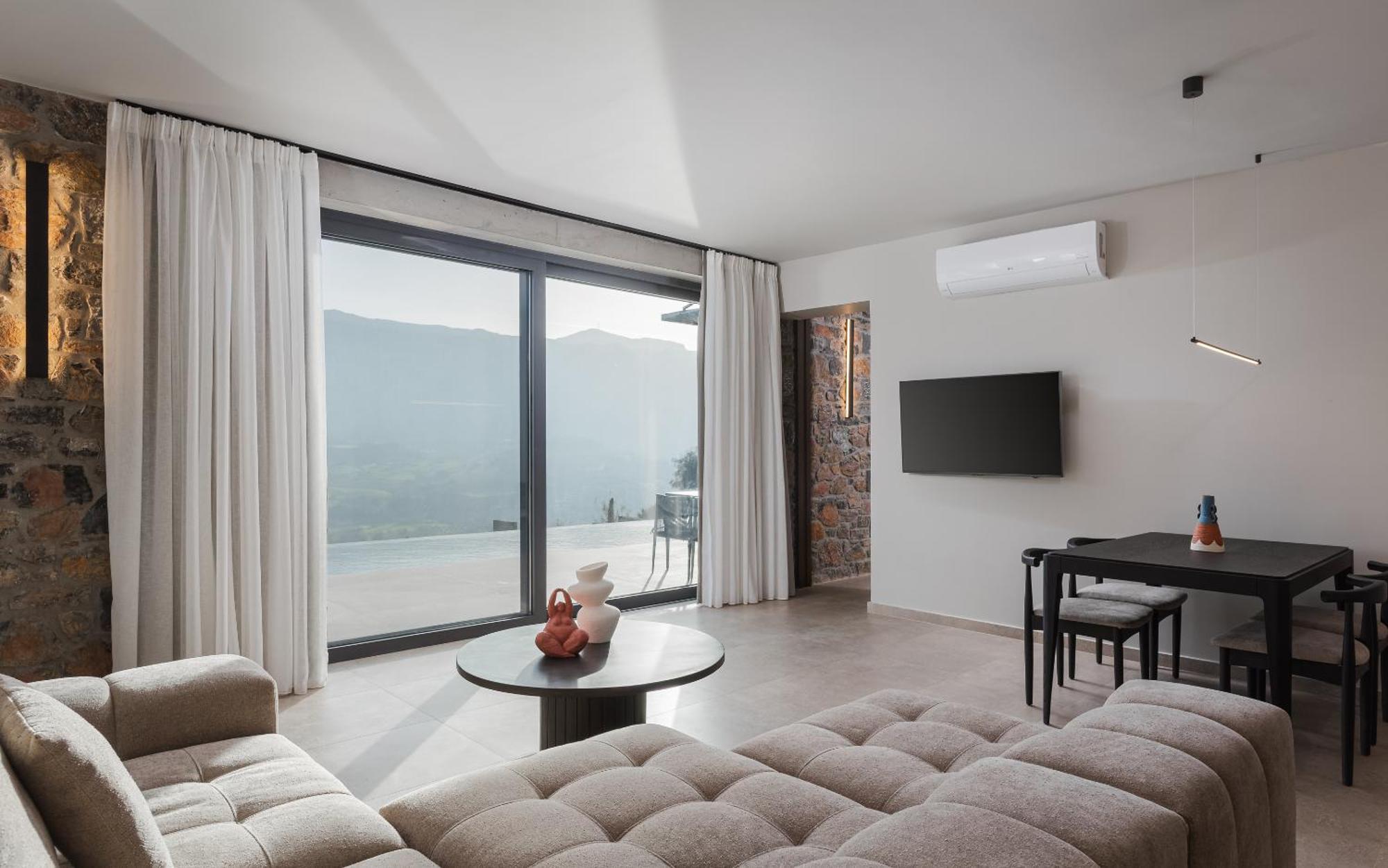 Neromai Cave Luxury Villas Koxare ภายนอก รูปภาพ