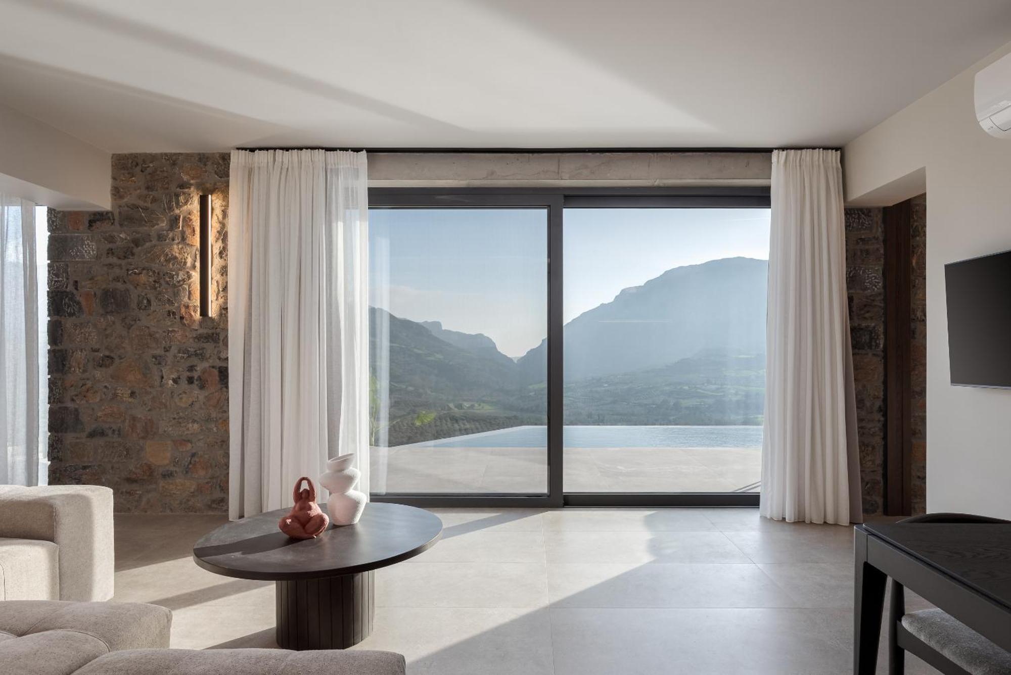 Neromai Cave Luxury Villas Koxare ภายนอก รูปภาพ